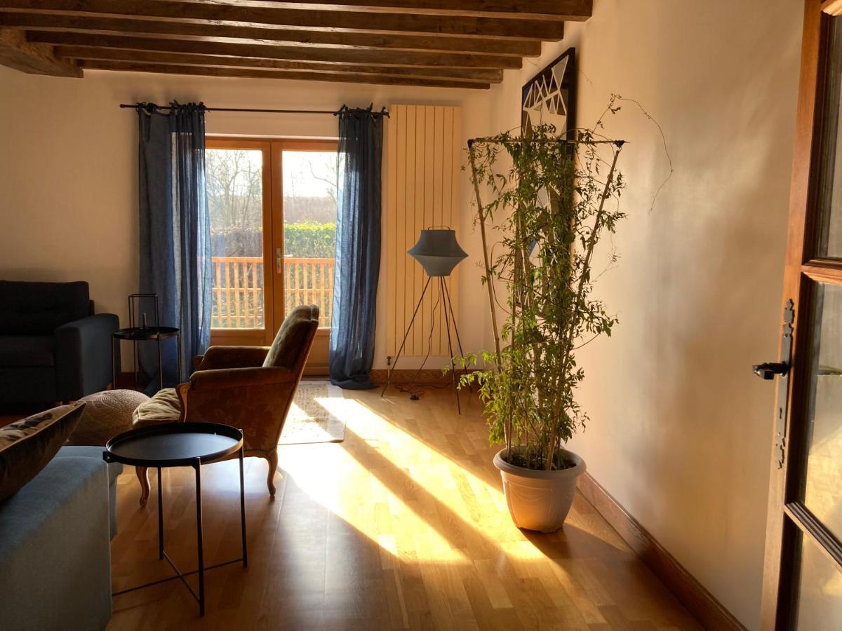 L Echappee Belle Villa Chevannes  Bagian luar foto